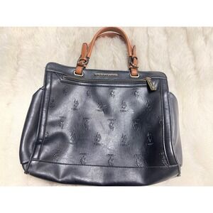 Leather polo assn‎ hand bag